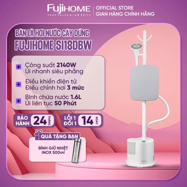 So sánh giá Bàn ủi hơi nước đứng Fujihome SI18DBW 1800 - 2140W rẻ nhất? - Ảnh 12