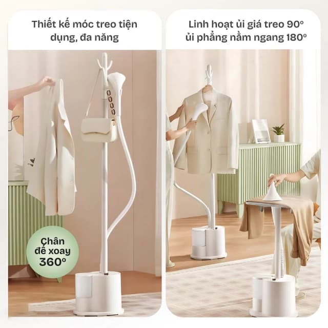 So sánh giá Bàn ủi hơi nước đứng Fujihome SI18DBW 1800 - 2140W rẻ nhất? - Ảnh 5