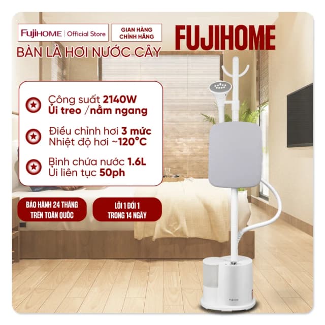 So sánh giá Bàn ủi hơi nước đứng Fujihome SI18DBW 1800 - 2140W rẻ nhất? - Ảnh 9