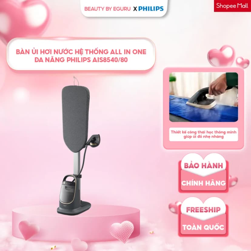 So sánh giá Bàn ủi hơi nước đứng Philips AIS8540/60 2200W - Tìm sản phẩm giá rẻ nhất - Ảnh 16