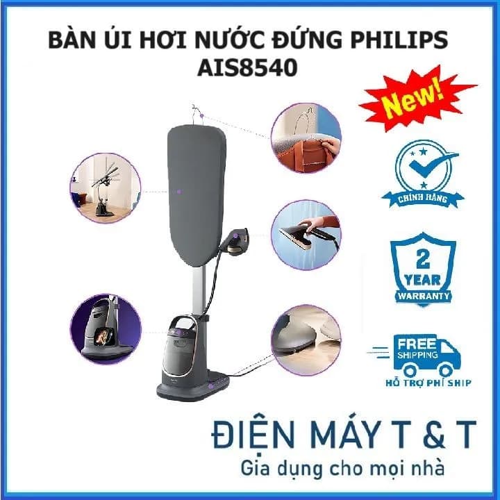 So sánh giá Bàn ủi hơi nước đứng Philips AIS8540/60 2200W - Tìm sản phẩm giá rẻ nhất - Ảnh 8