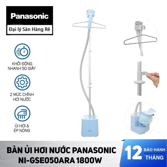 So sánh giá Bàn ủi hơi nước đứng Panasonic NI-GSE050ARA 1800W rẻ nhất? - Ảnh 7