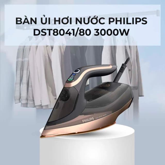 So sánh giá Bàn ủi hơi nước Philips DST8041/80 3000W rẻ nhất? - Ảnh 7