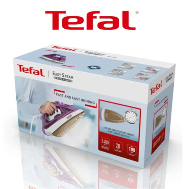 So sánh giá Bàn ủi hơi nước Tefal Easy Steam FV1955E0 1400W rẻ nhất? - Ảnh 7