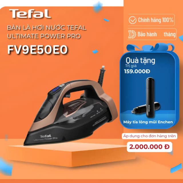 So sánh giá Bàn ủi hơi nước Tefal Ultimate Power Pro FV9E50E0 3200W rẻ nhất? - Ảnh 14