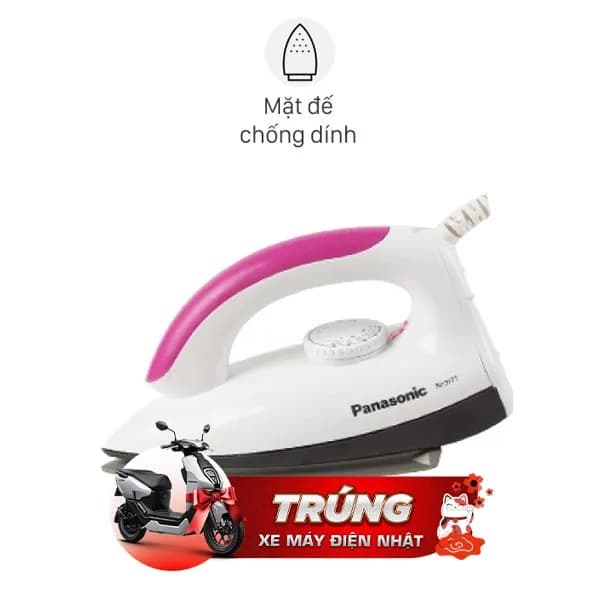 So sánh giá Bàn ủi khô Delites HJ-8057B 1300W rẻ nhất? - Ảnh 7