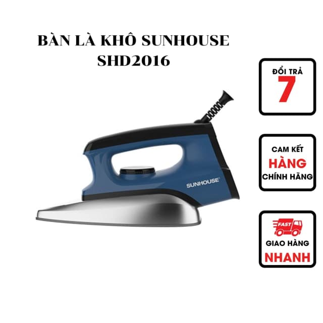 Top 1 so sánh giá Bàn ủi khô Sunhouse SHD2016 1200W - Tìm sản phẩm giá rẻ nhất - Ảnh 4