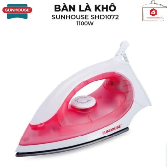 Top 1 so sánh giá Bàn ủi khô Sunhouse SHD2017 1000W - Tìm sản phẩm giá rẻ nhất - Ảnh 5