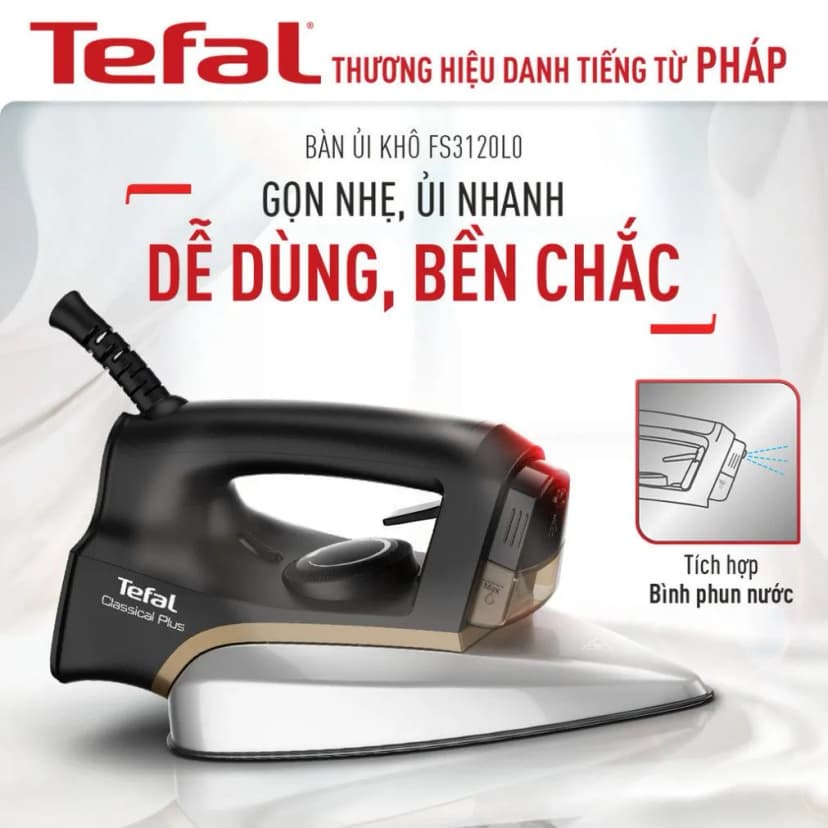 So sánh giá Bàn ủi khô Tefal FS3120L0 1300W - Tìm sản phẩm giá rẻ nhất - Ảnh 18