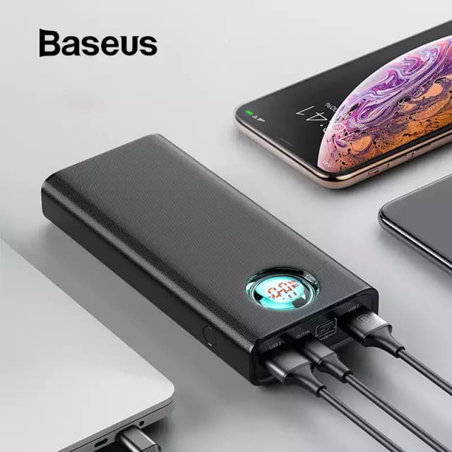 So sánh giá Pin sạc dự phòng 20000mAh Type C PD QC 3.0 30W Baseus Comet Pro E0027Y kèm Cáp Lightning và Type C rẻ nhất? - Ảnh 16