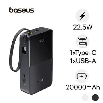 So sánh giá Pin sạc dự phòng 20000mAh Type C PD QC 3.0 100W Baseus EnerFill FC41 E0028N kèm Cáp Type C rẻ nhất? - Ảnh 3
