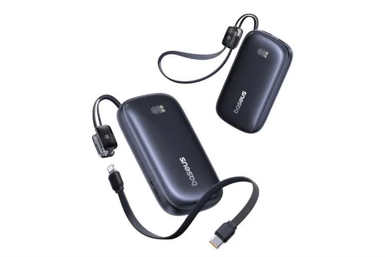 Pin sạc dự phòng 10000mAh Type C PD QC 3.0 22.5W Baseus Qpow 3 Ultra PPFLS-1022 kèm Cáp Lightning và Type C - Giá rẻ nhất hôm nay - Ảnh 1