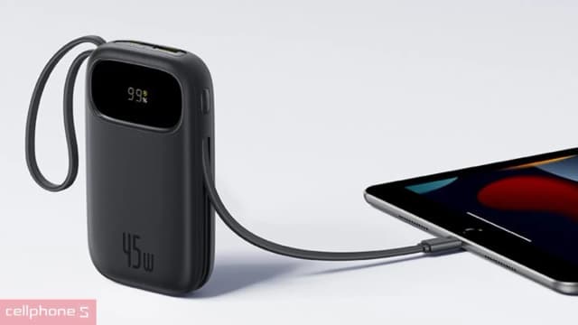 So sánh giá Pin sạc dự phòng 10000mAh Type C PD QC 3.0 45W Baseus Qpow 3 Ultra PPFLS-1045 kèm Cáp Lightning và Type C rẻ nhất? - Ảnh 17