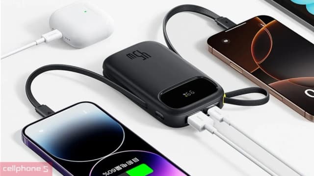 So sánh giá Pin sạc dự phòng 10000mAh Type C PD QC 3.0 45W Baseus Qpow 3 Ultra PPFLS-1045 kèm Cáp Lightning và Type C rẻ nhất? - Ảnh 20