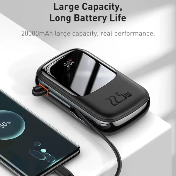 So sánh giá Pin sạc dự phòng 20000mAh Type C PD QC 3.0 45W Baseus Qpow 3 Ultra PPFLS-2045 kèm Cáp Lightning và Type C rẻ nhất? - Ảnh 20