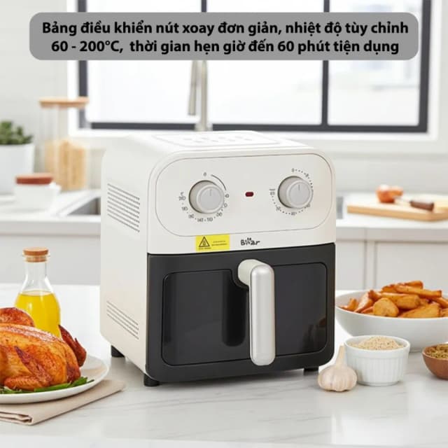 So sánh giá Nồi chiên không dầu Bear 6 lít BAF-P63W1 rẻ nhất? - Ảnh 8