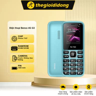 Điện thoại Benco 4G G3 - 3