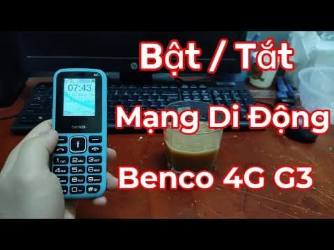 Điện thoại Benco 4G G3 - 9