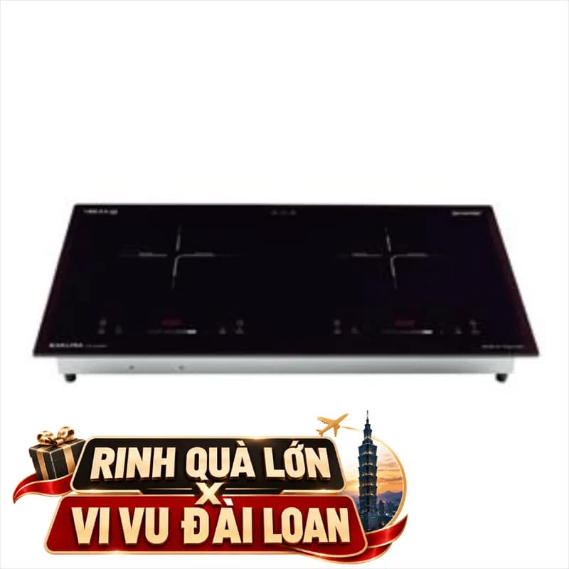 Bếp điện từ đôi Sakura DS-2200BT 4000W - Giá rẻ nhất hôm nay - Ảnh 1
