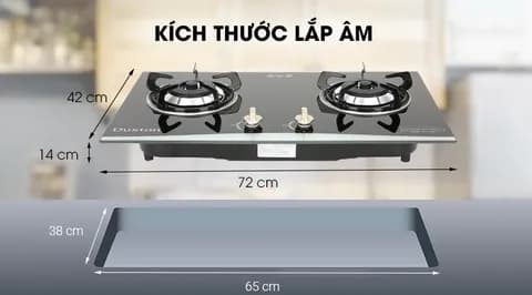 So sánh giá Bếp ga âm Duxton DG-2BGV rẻ nhất? - Ảnh 13
