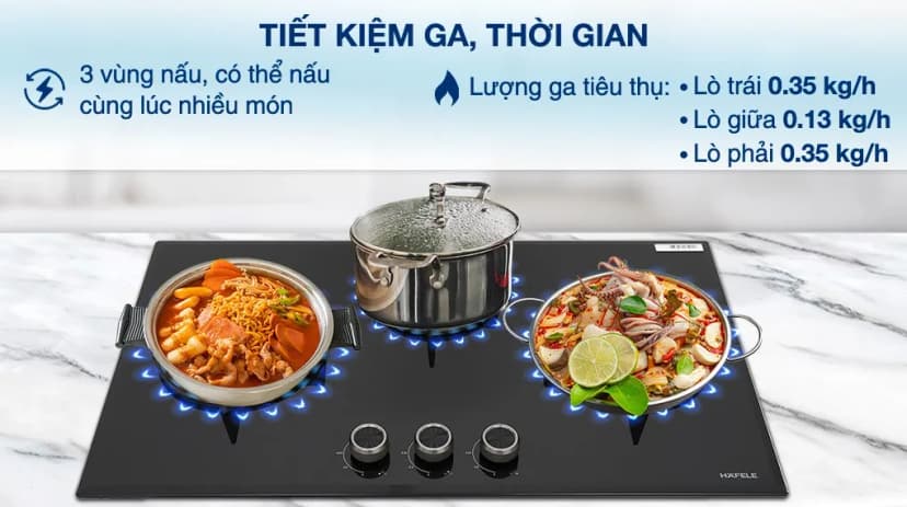 So sánh giá Bếp ga âm Hafele HC-G783B (538.66.477) - Tìm sản phẩm giá rẻ nhất - Ảnh 2