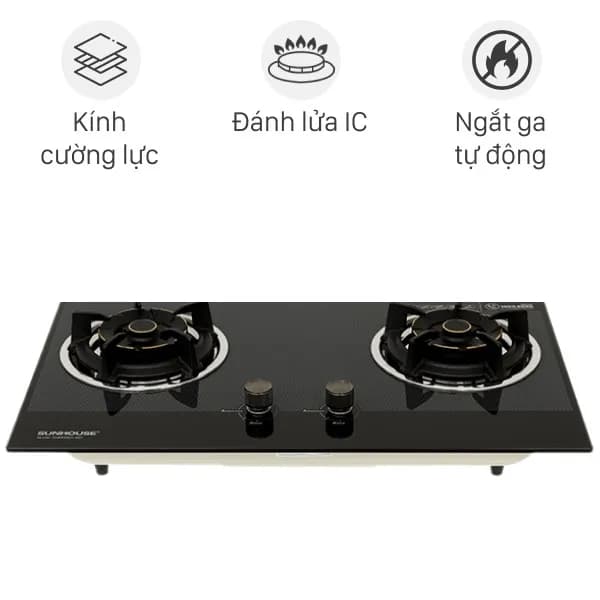 Bếp ga âm Sunhouse SHB63020-MD - Ảnh 6