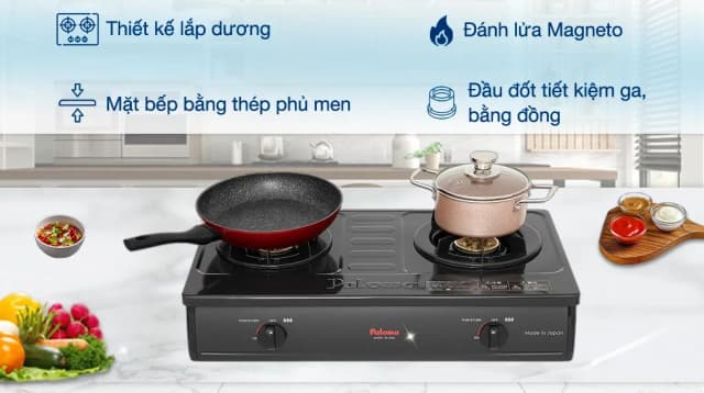 So sánh giá Bếp ga đôi Paloma PA-7MEJ rẻ nhất? - Ảnh 19