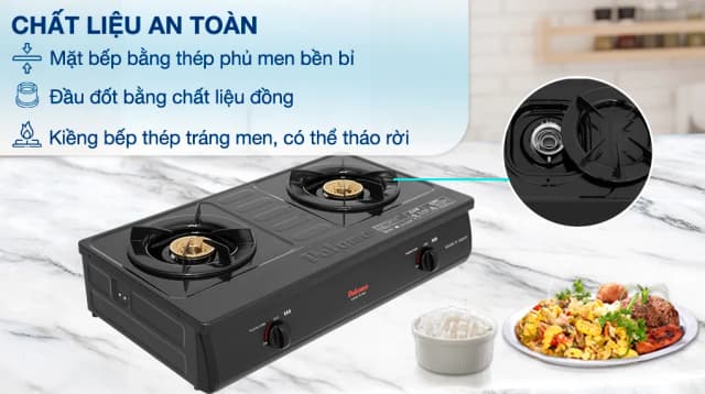 So sánh giá Bếp ga đôi Paloma PA-7MEJ rẻ nhất? - Ảnh 7