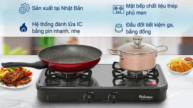So sánh giá Bếp ga đôi Paloma PA-J51CE rẻ nhất? - Ảnh 15