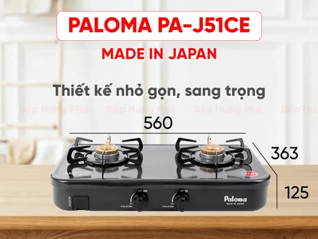 So sánh giá Bếp ga đôi Paloma PA-J51CE rẻ nhất? - Ảnh 5