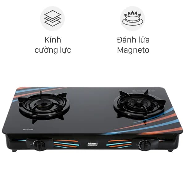 Bếp ga đôi Rinnai RV-715Slim(GL-SC) - Ảnh 9