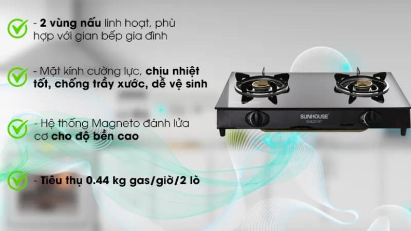 So sánh giá Bếp ga đôi Sunhouse SHB32122-VMD - Tìm sản phẩm giá rẻ nhất - Ảnh 11