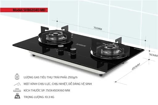 So sánh giá Bếp ga âm Sunhouse SHB62040-MD rẻ nhất? - Ảnh 3