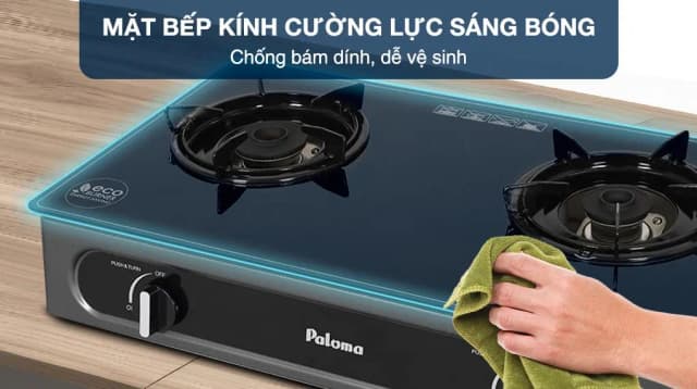 So sánh giá Bếp gas đôi Paloma PA-V73GB rẻ nhất? - Ảnh 4