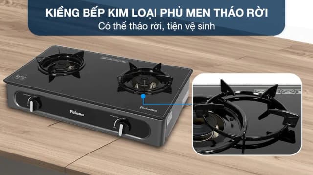 So sánh giá Bếp gas đôi Paloma PA-V73GB rẻ nhất? - Ảnh 8