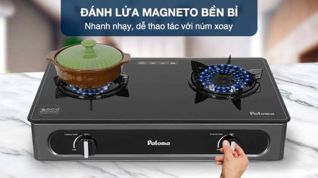 So sánh giá Bếp gas đôi Paloma PA-V73GB rẻ nhất? - Ảnh 10