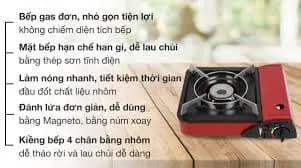 So sánh giá Bếp ga mini Duxton DG-150 rẻ nhất? - Ảnh 6