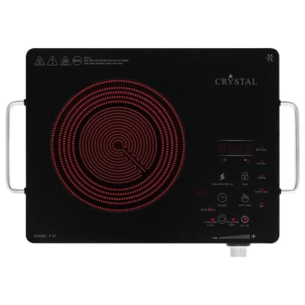 Bếp hồng ngoại đơn Crystal P-27 2000W - Ảnh 9