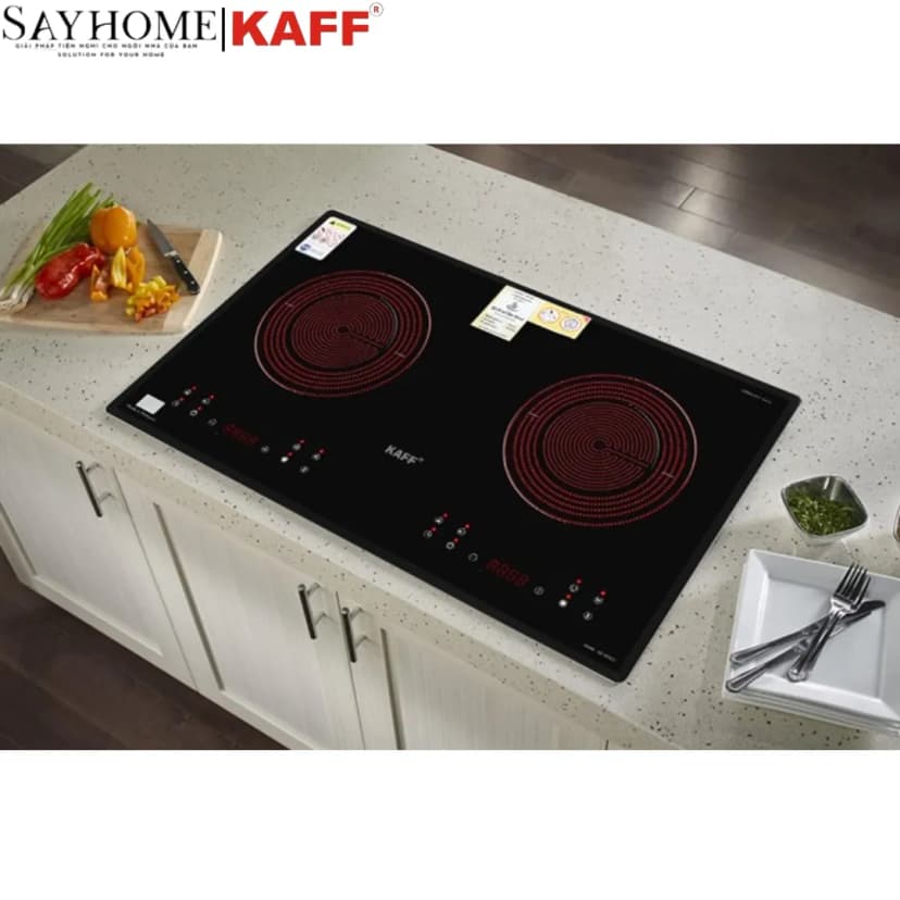 Bếp hồng ngoại đôi âm KAFF KAFF KF-073CC 4400W - Giá rẻ nhất hôm nay - Ảnh 5