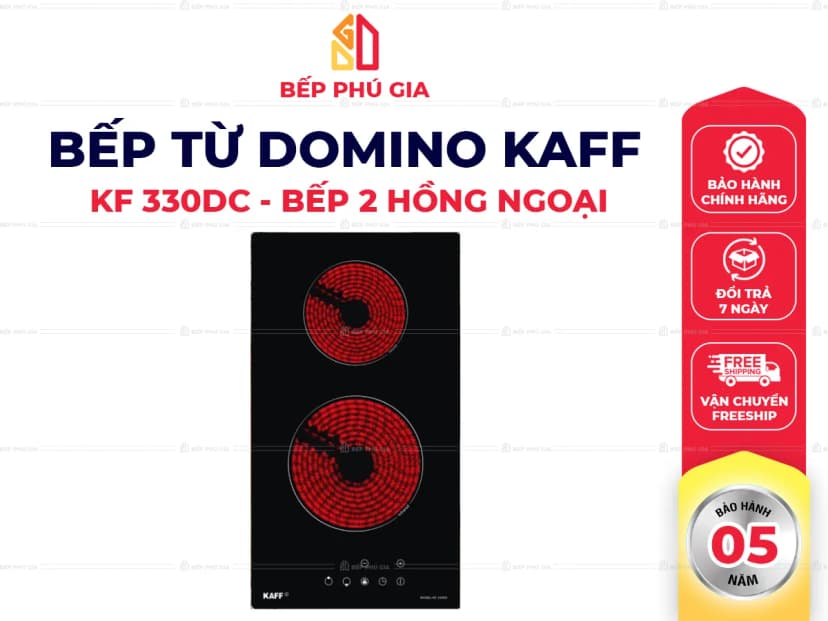 Bếp hồng ngoại đôi âm Domino KF-330DC 3000W - Giá rẻ nhất hôm nay - Ảnh 14
