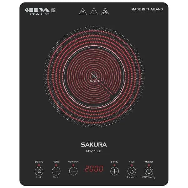 Bếp hồng ngoại đơn Sakura MS-110BT 2000W - Giá rẻ nhất hôm nay - Ảnh 1