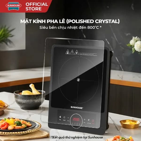 Top 1 so sánh giá Bếp hồng ngoại đơn Sunhouse SHD6012A 2000W - Tìm sản phẩm giá rẻ nhất - Ảnh 4
