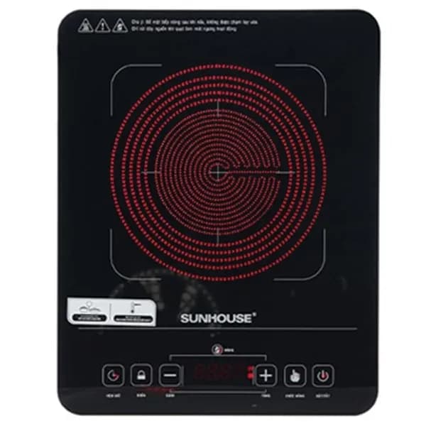 Top 1 so sánh giá Bếp hồng ngoại đơn Sunhouse SHD6012A 2000W - Tìm sản phẩm giá rẻ nhất - Ảnh 8