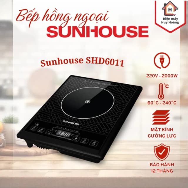 Top 1 so sánh giá Bếp hồng ngoại đơn Sunhouse SHD6012A 2000W - Tìm sản phẩm giá rẻ nhất - Ảnh 10