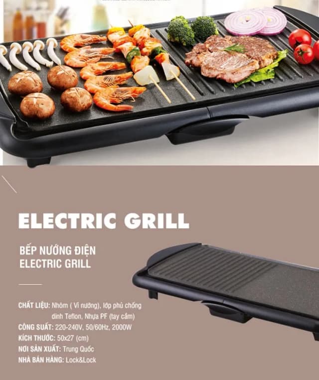 So sánh giá Bếp nướng điện Lock&Lock EJG262BLK rẻ nhất? - Ảnh 15
