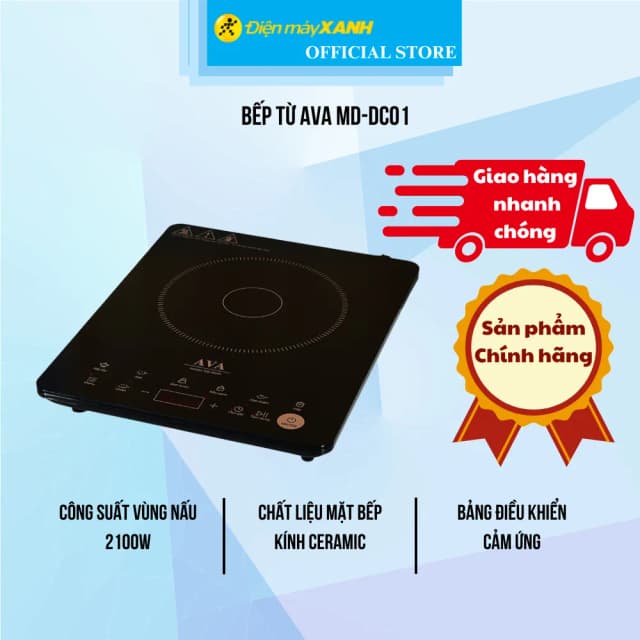 So sánh giá Bếp từ đơn AVA MD-DC01 2100W rẻ nhất? - Ảnh 8