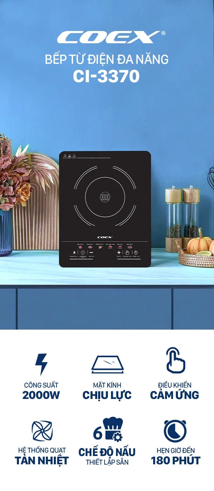 So sánh giá Bếp từ đơn Comfee CI-BD2020B 2000W - Tìm sản phẩm giá rẻ nhất - Ảnh 15