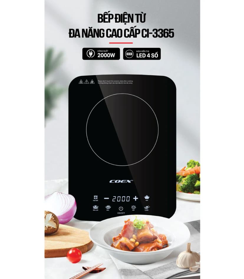 So sánh giá Bếp từ đơn Comfee CI-BD2020B 2000W - Tìm sản phẩm giá rẻ nhất - Ảnh 9