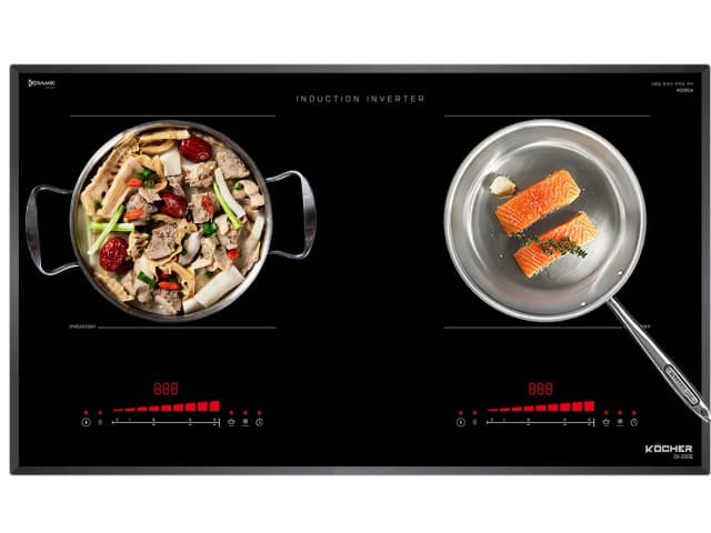 Bếp từ đôi âm Kocher DI-330E 4000W - Ảnh 5