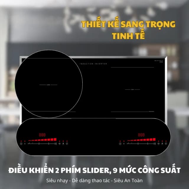 Top 1 so sánh giá Bếp từ đôi âm Kocher DI-330E 4000W - Tìm sản phẩm giá rẻ nhất - Ảnh 3